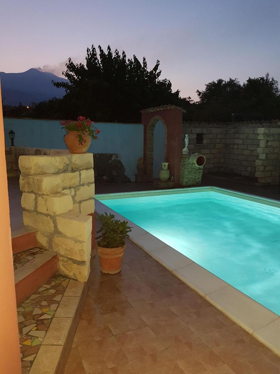 Original Sicily House Villa Santa Venerina Bagian luar foto